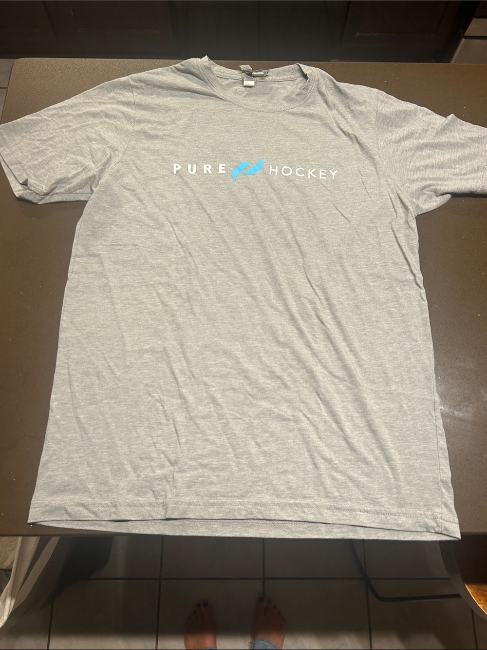 Men's Grey Crewneck T-Shirt